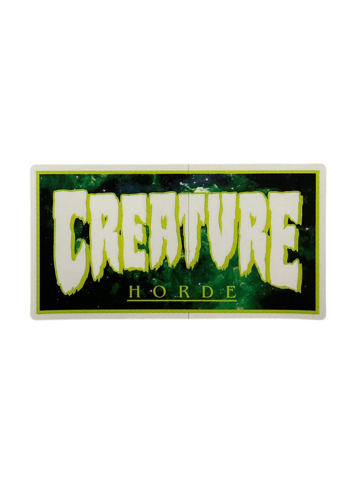 Crt Sticker 5" Space Logo