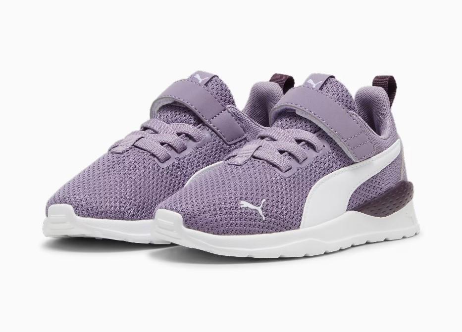 Puma Anzarun Lite - Toddler Running Shoe Plum-White | Sneakers Plus