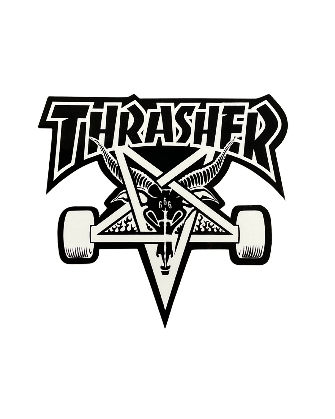 Thrasher Skate Goat - 4in Sticker