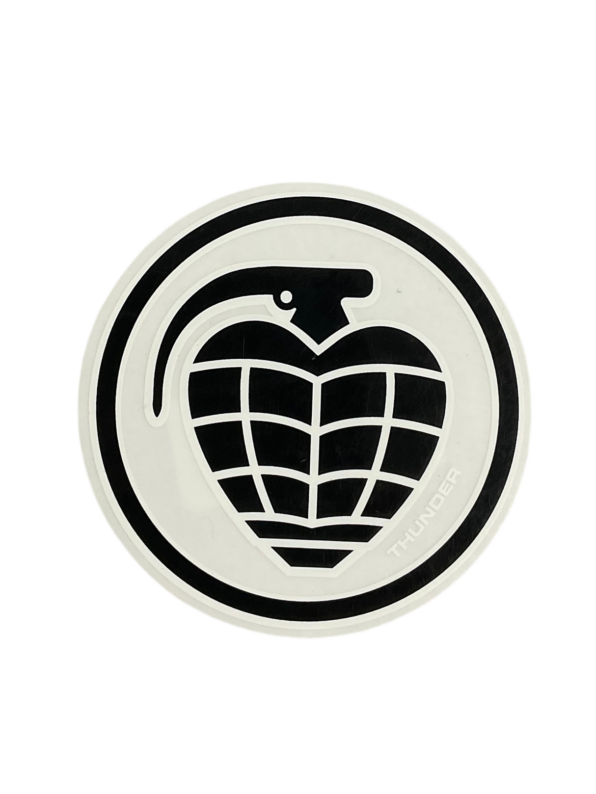 Thunder Grenade Med Circle Sticker