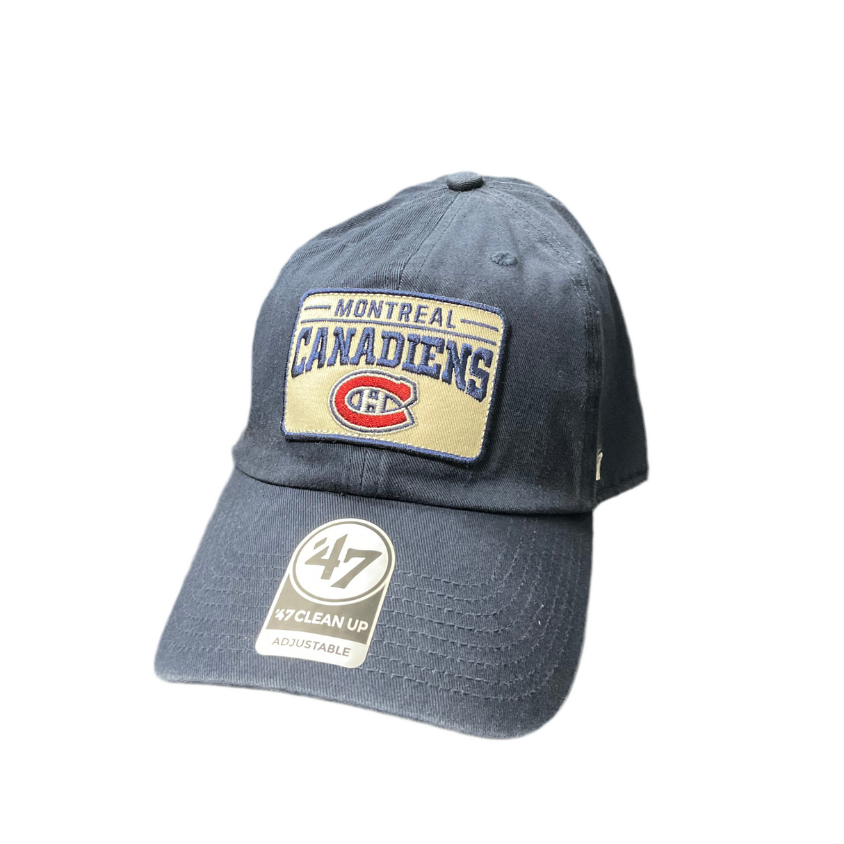 Blue cap with Montreal Canadiens logo and '47' brand on a white background