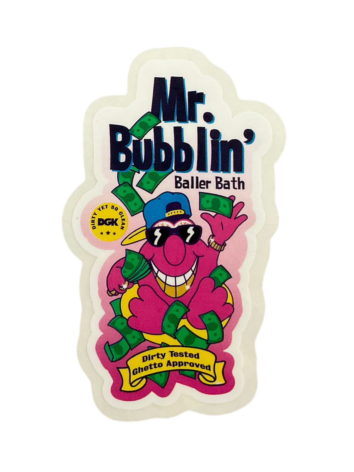 DGK Sticker 3" Mr Bubblin