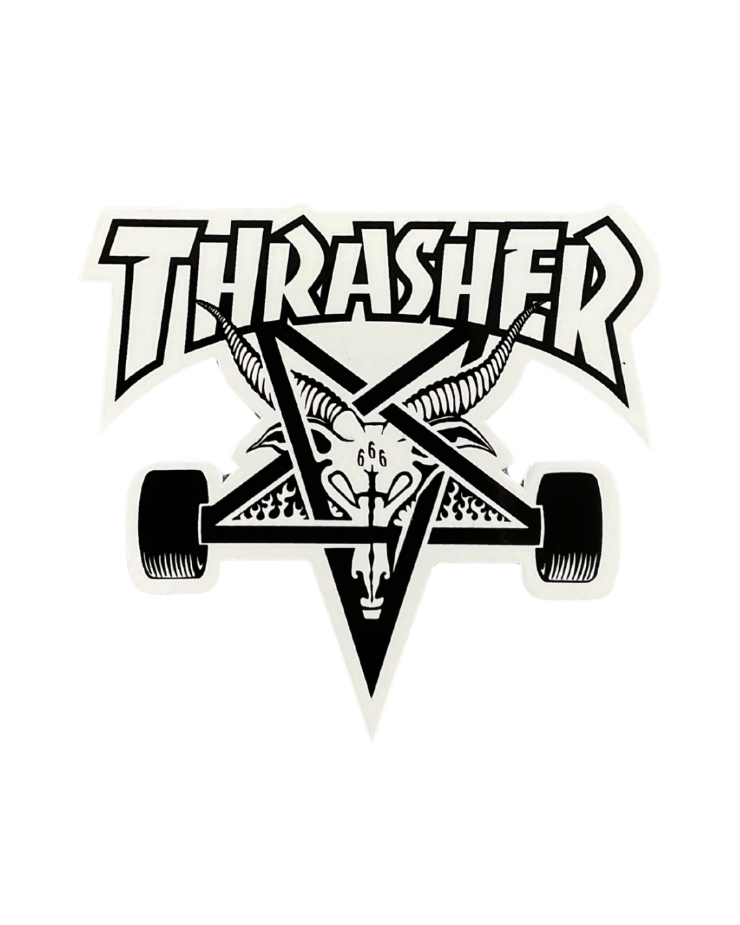 Thrasher Skate Goat - 4in Sticker