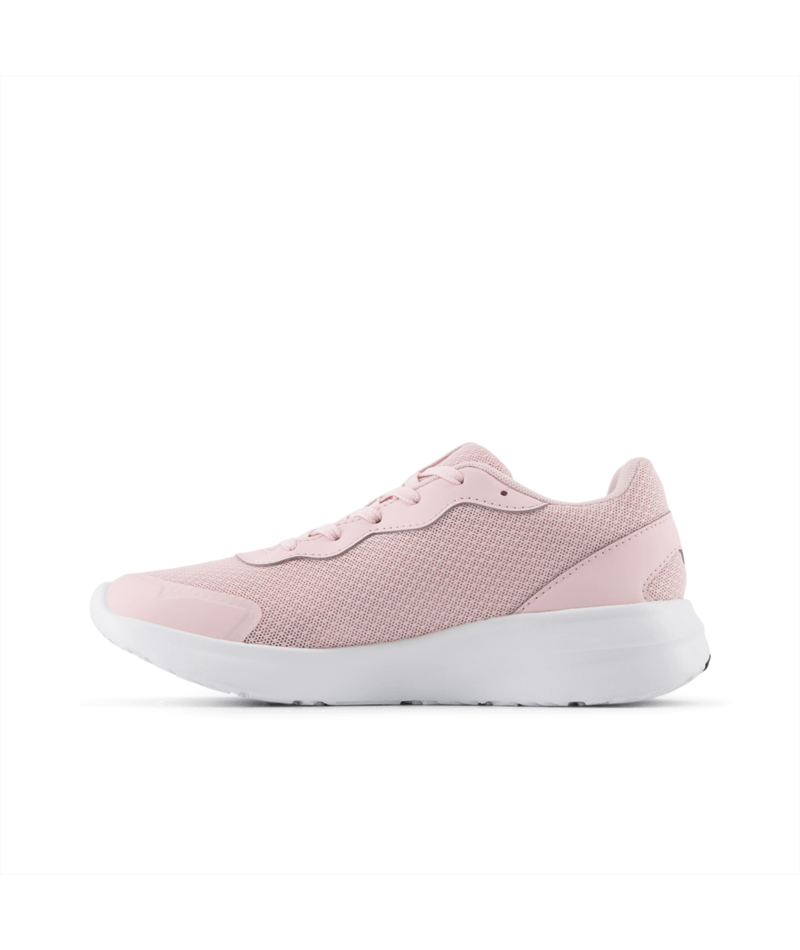 Pink sneaker on a white background