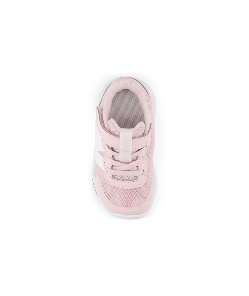 Pink sneaker on a white background