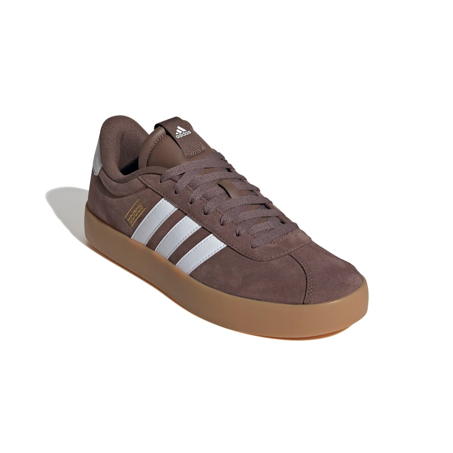 Adidas VL Court 3.0 - Mens Sneaker | Earth - White | Sneakers Plus