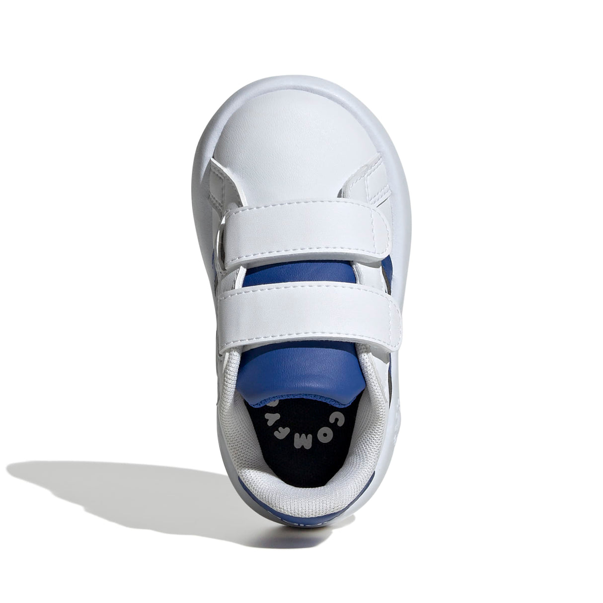 Adidas Grand Court 2.0 CF I - Toddler Shoe | White-Blue | Sneakers Plus