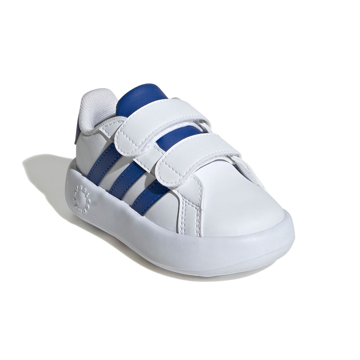 Adidas Grand Court 2.0 CF I - Toddler Shoe | White-Blue | Sneakers Plus