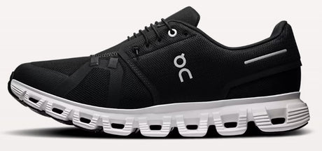ON Cloud 6 - Mens Running Shoe | Black-White | Sneakers Plus