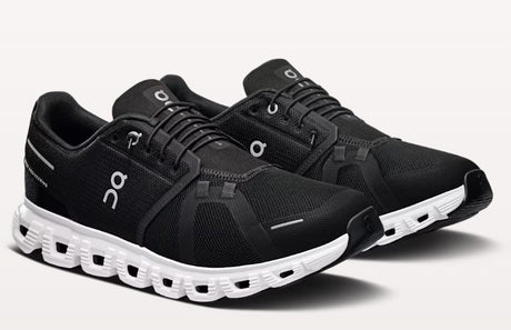 ON Cloud 6 - Mens Running Shoe | Black-White | Sneakers Plus