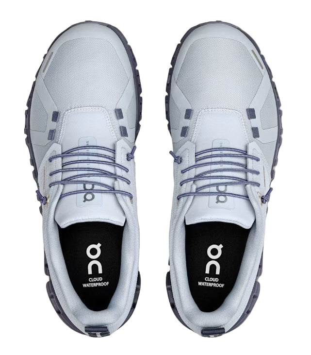 ON Cloud 6 WP - Womens Waterproof Running Shoe | Heather-Metal | Sneakers Plus