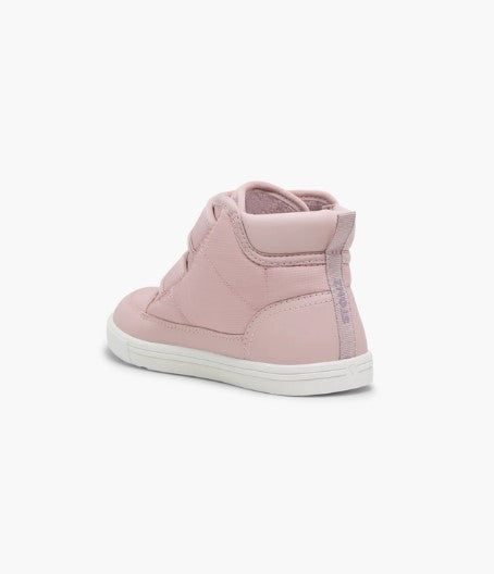 Stonz Journey Toddler & Kid Cool Weather Shoe in the colour Blush. Shop Sneakers Plus
