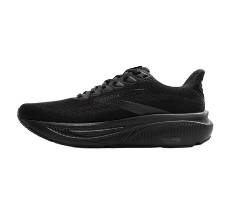 Brooks Ghost 17 - Womens  Running Shoe | Black - Black - Ebony | Sneakers Plus