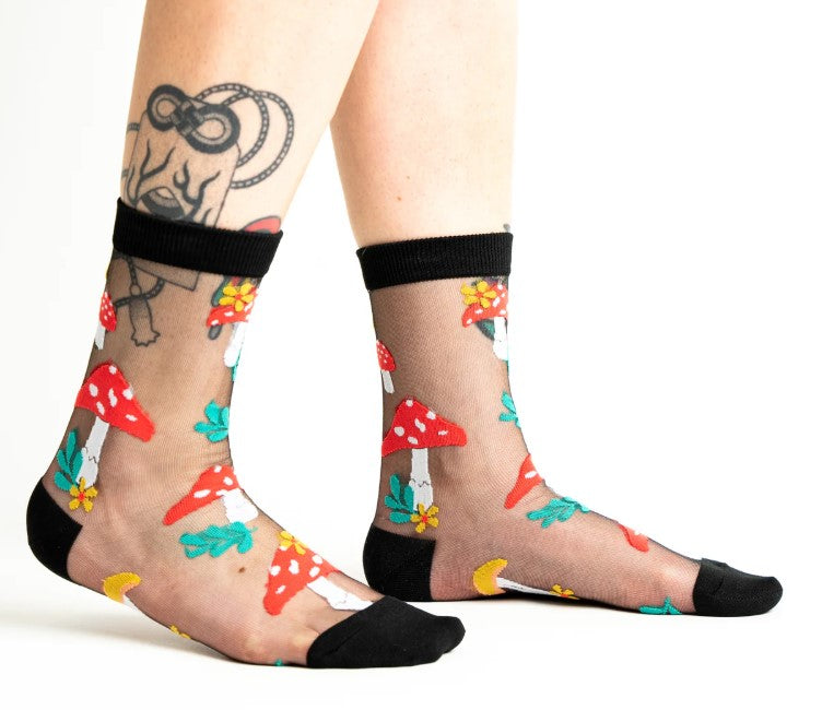 Sock It To Me - Womens Sheer Crew