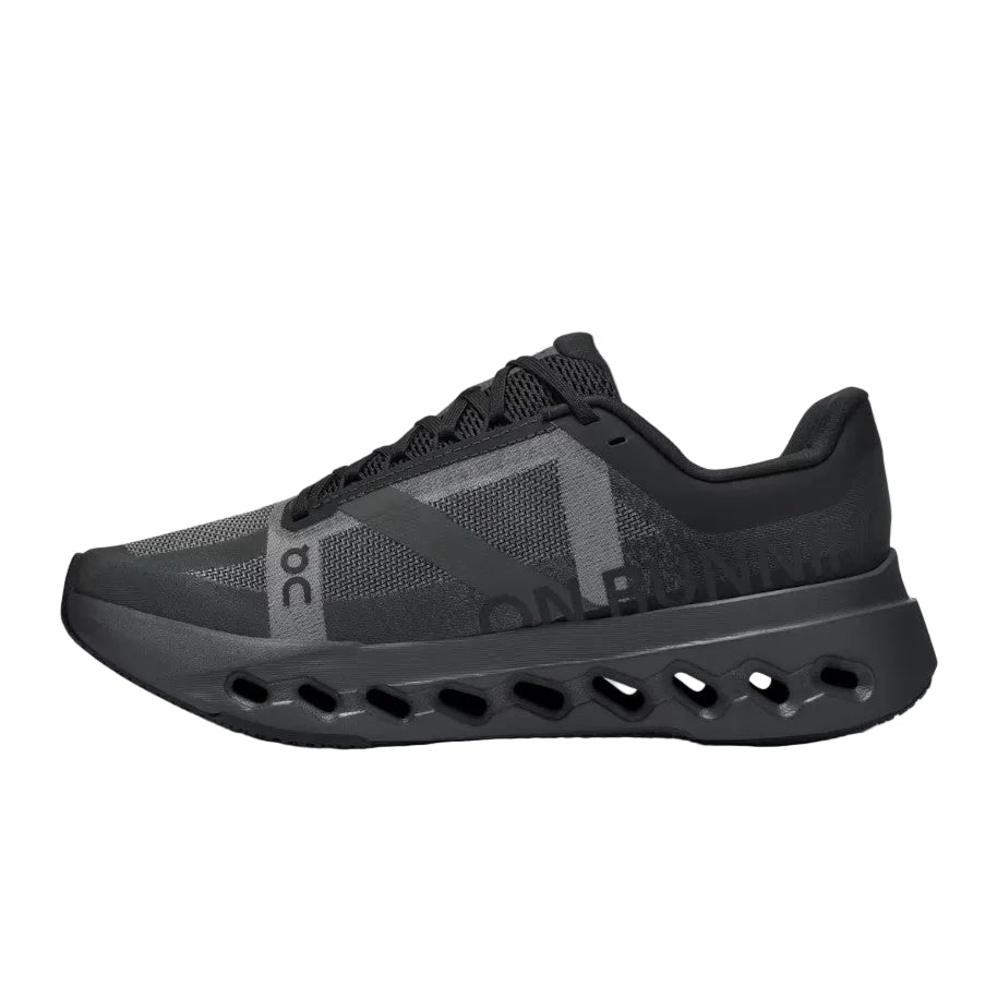 Gray athletic shoe on a white background