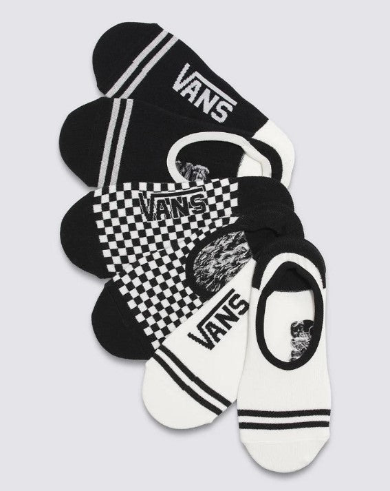 Vans Womens No Show Socks Classic Canoodle
