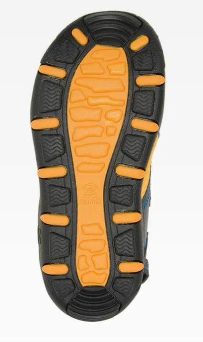 Kamik Seaturtle 2 - Toddler Sandals Navy-Citrus | Sneakers Plus
