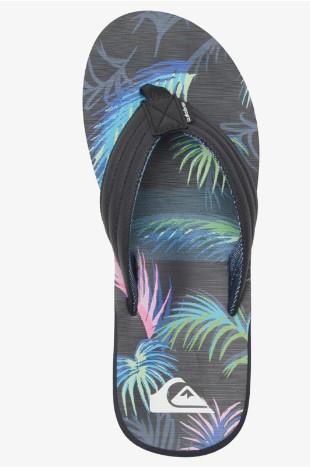 Quiksilver Carver Print - Mens Slide Sandal - Sneakers Plus