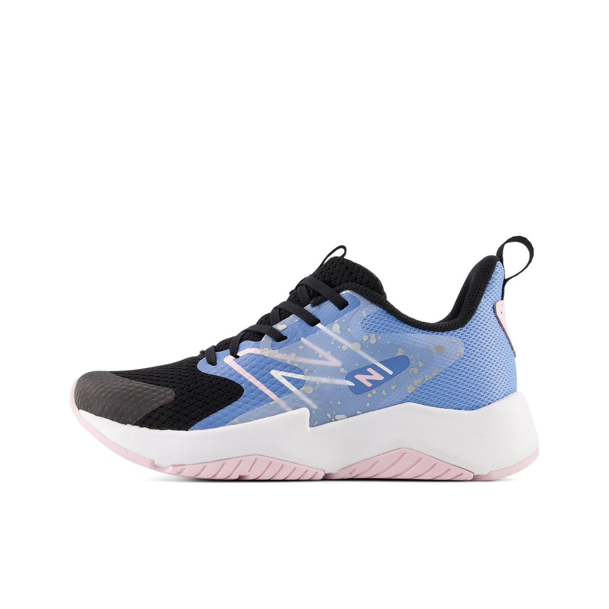 New Balance Rave Run V2 - Kids Running Shoe Blue-Black | Sneakers Plus