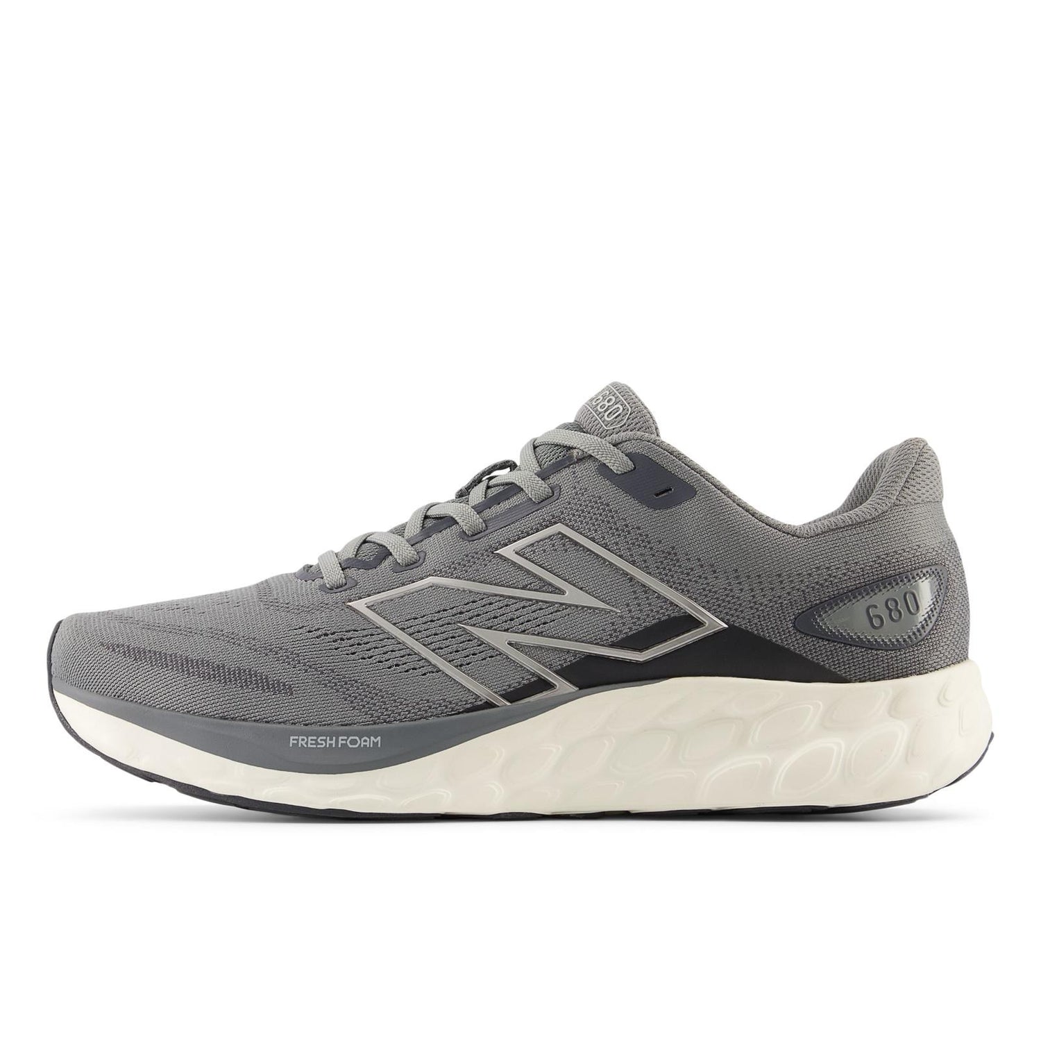 New Balance Fresh Foam 680V8 (Wide) - Mens Running Shoe Grey | Sneakers Plus