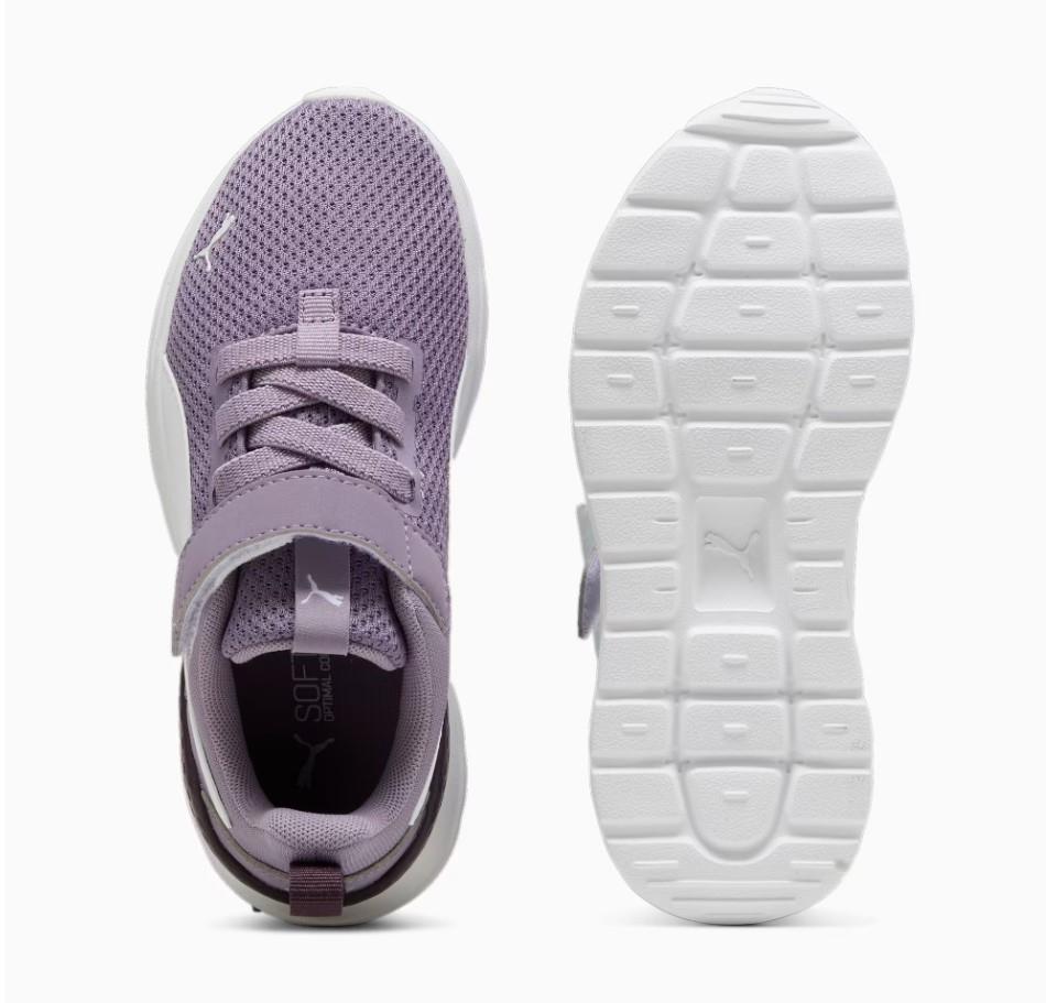 Puma Anzarun Lite - Toddler Running Shoe Plum-White | Sneakers Plus
