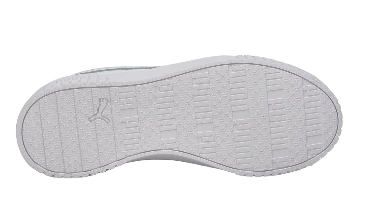 Puma Carina 2.0 - Womens Sneaker White-Silver | Sneakers Plus