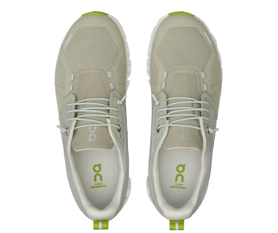 ON Cloud 5 Waterproof - Womens Running Shoes | Chalk-Ice | Sneakers Plus