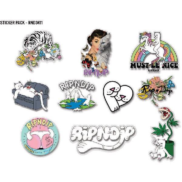RipNDip Sticker Pack - Sneakers Plus