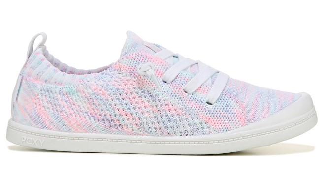 Roxy Bayshore Closed Knit - Girls Slip On Shoe - Sneakers Plus