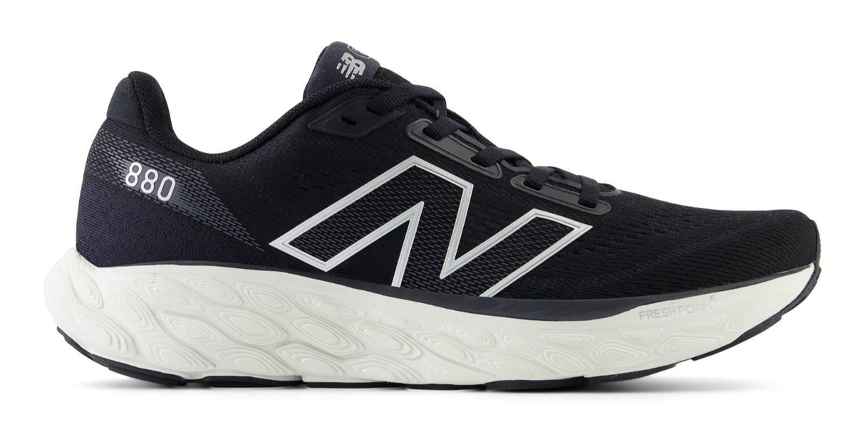 New Balance FreshFoam X 880v14 (Wide) - Womens Running Shoe Black-White | Sneakers Plus