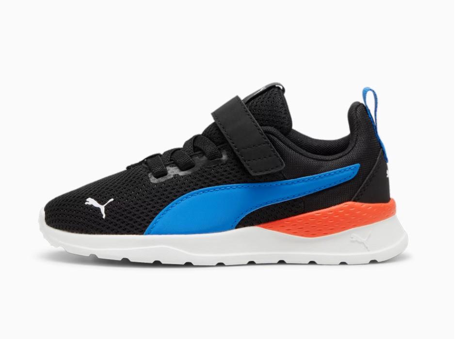 Puma Anzarun Lite - Toddler Running Shoe Black-Blue-White | Sneakers Plus