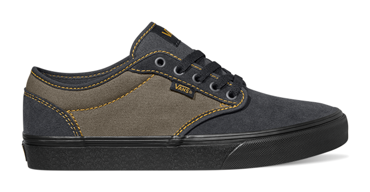 Vans Atwood Old Skool Skateboard Sneakers Men\'s Black Canvas Lace Up 8.5 OTW Vans Men main image 4