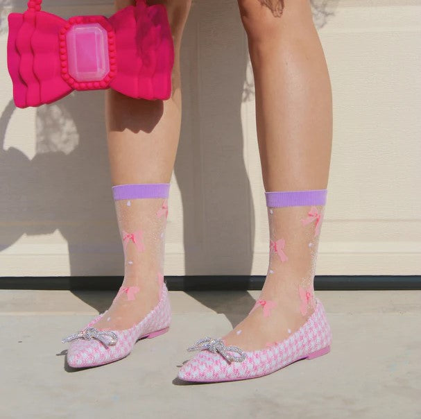 Sock It To Me - Womens Sheer Crew