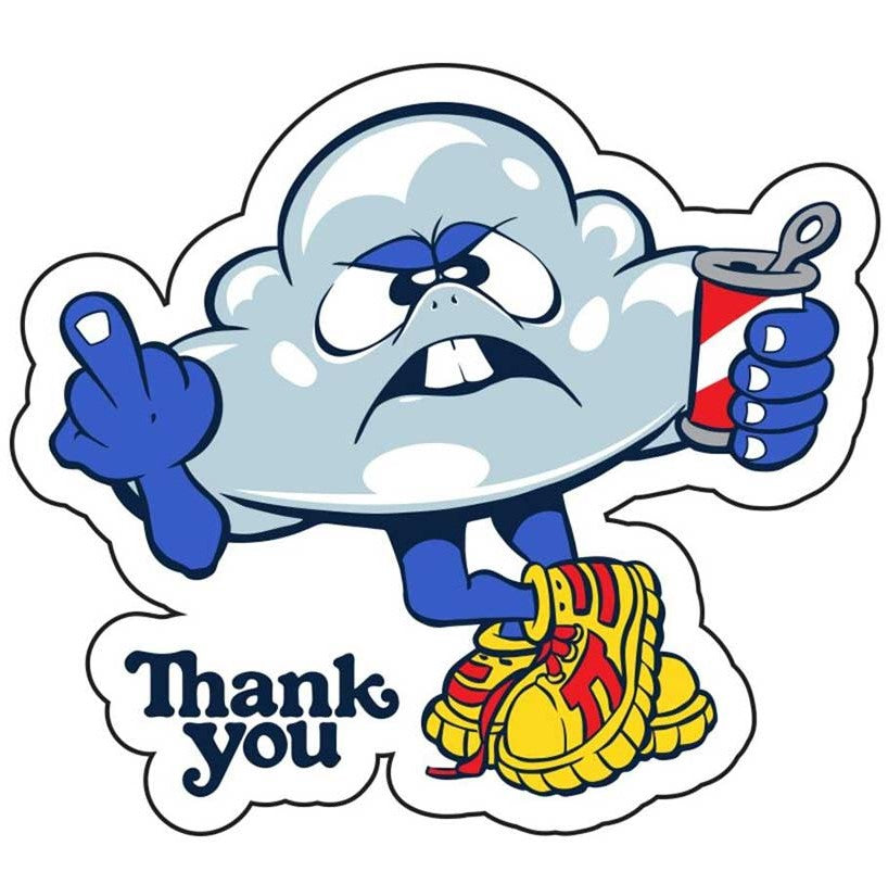 T Y Sticker 5" Call It