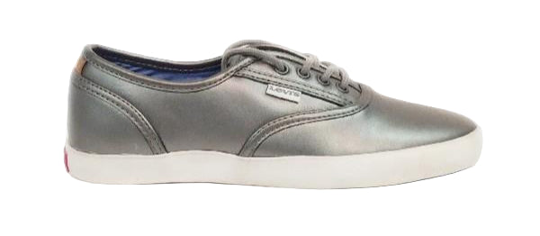 Levi's Women's Palmdale Casual Shoes Silver | Sneakers Plus