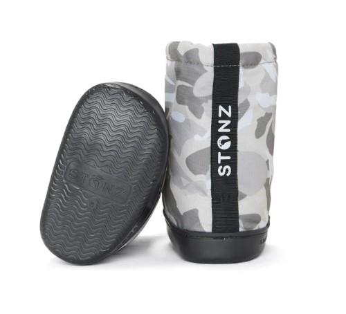Stonz Toddler Booties White-Grey Camo | Sneakers Plus