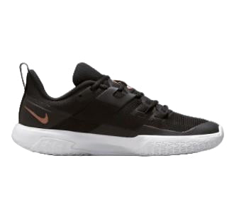 Nike Womens Court Shoes Vapor Lite HC Black-Red Bronze | Sneakers Plus