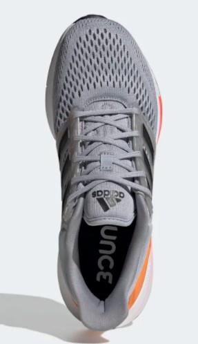 Adidas Mens Running Shoe EQ21 Run Halo Silver-Carbon-Grey | Sneakers Plus