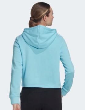 Adidas Essentials - Womens Crop Hoodie | Sneakers Plus