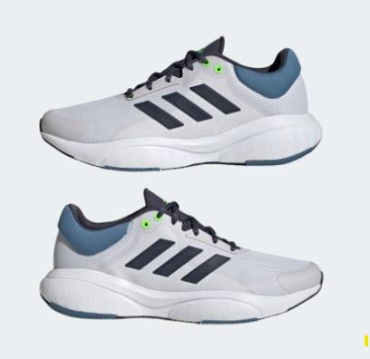 Adidas Response - Mens Running Shoes Grey-Navy-Green | Sneakers Plus