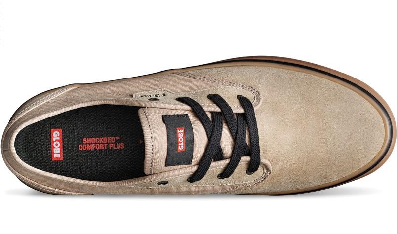 Globe Motley II - Mens Skate Shoes Sesame-Gum