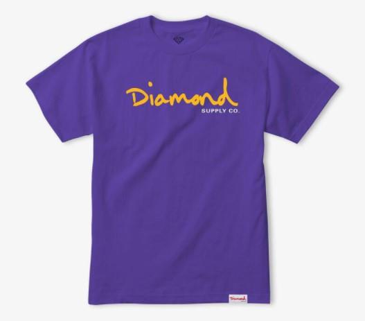 Diamond OG Script - Mens Tee - Sneakers Plus