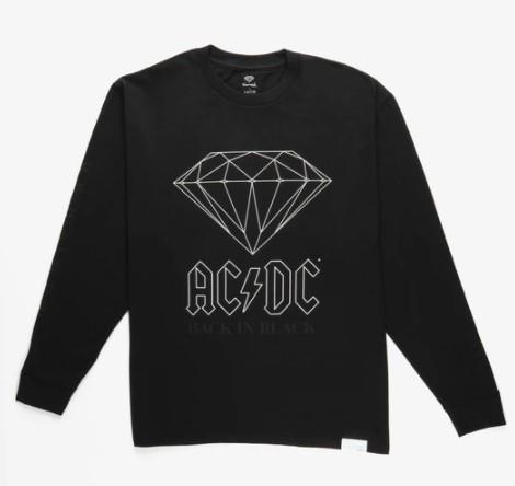Diamond LS AC/DC Tee | Sneakers Plus