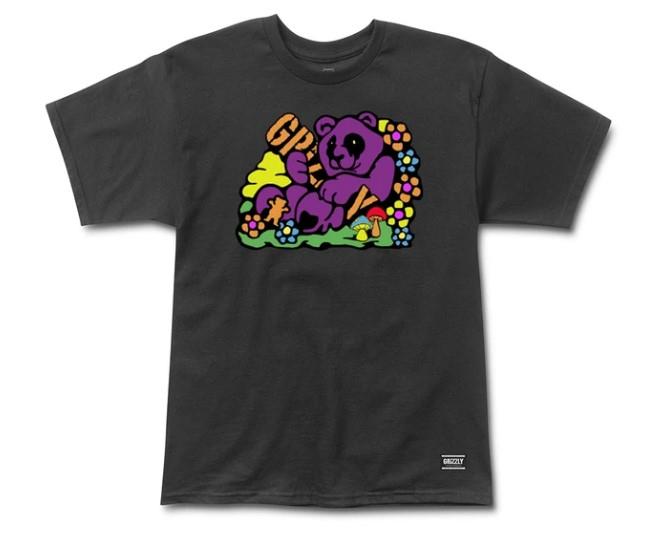 Grizzly Mens Tee SS Wonderland Bear - Sneakers Plus