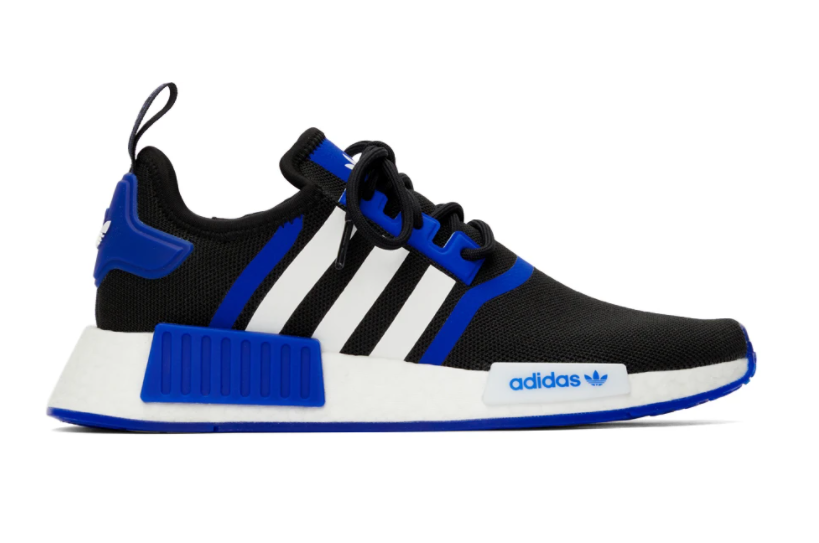 Adidas NMD R1 PrimeBlue Mens Shoes Black-Blue | Sneakers Plus