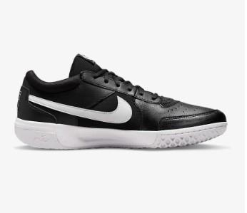 NIke Court Zoom Lite 3 - Men Court Shoe Black-White | Sneakers Plus