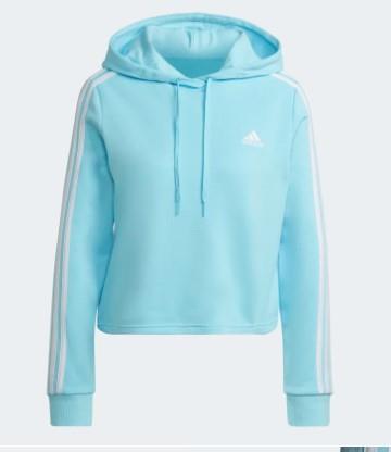 Adidas Essentials - Womens Crop Hoodie | Sneakers Plus