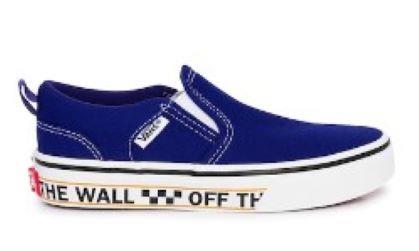 Vans Asher - Boys Slip-On Shoe | Sneakers Plus