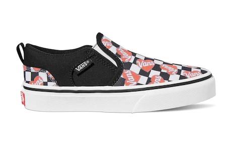 Vans Asher - Girls Slip-On Shoe | Sneakers Plus