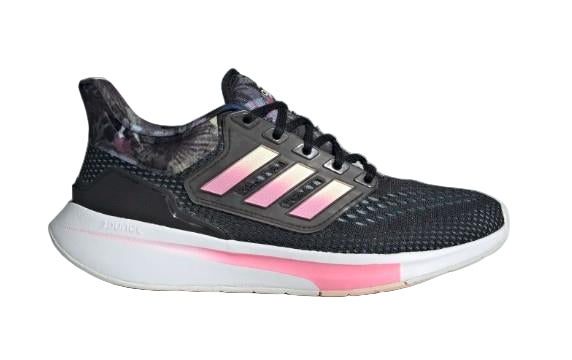 Adidas EQ21 Run - Womens Running Shoe Black-Pink | Sneakers Plus